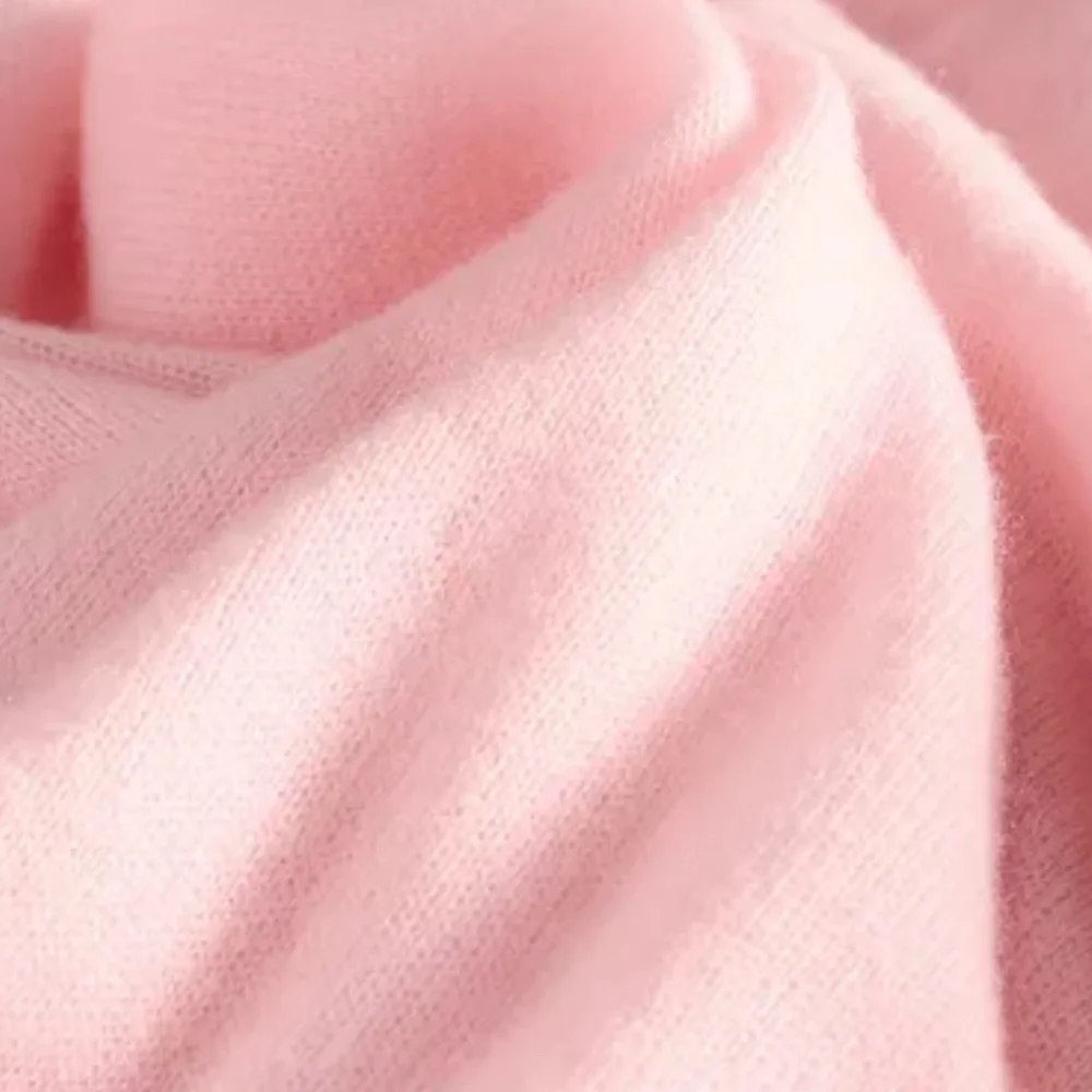 NWT 100% Cashmere Oversized Pink Scarf